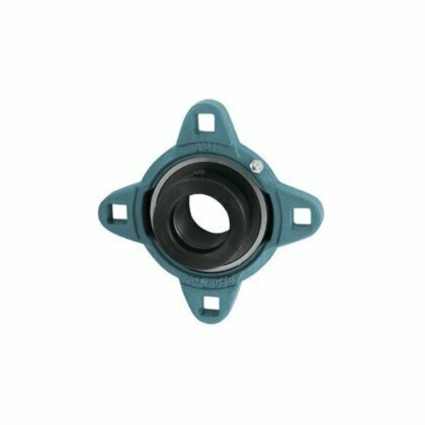 Ami Bearings SINGLE ROW BALL BEARING - 45MM WIDE ECCENTRIC COLLAR MALLEABLE 4-BOLT FLANGE UGGFDR209